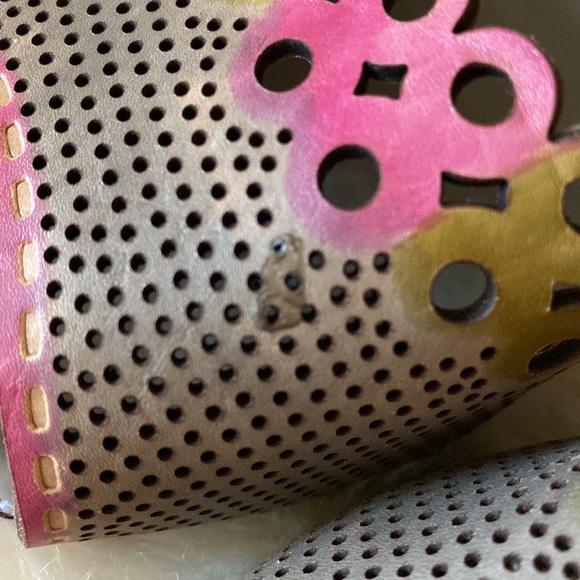 Spring Step L’Artiste Mixed Fabric & Leather Tooling Sz 39 (8.5) - Picture 13 of 13